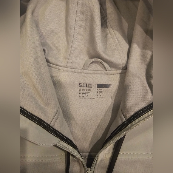 5.11 Tactical Light Gray Jacket - Picture 2 of 2